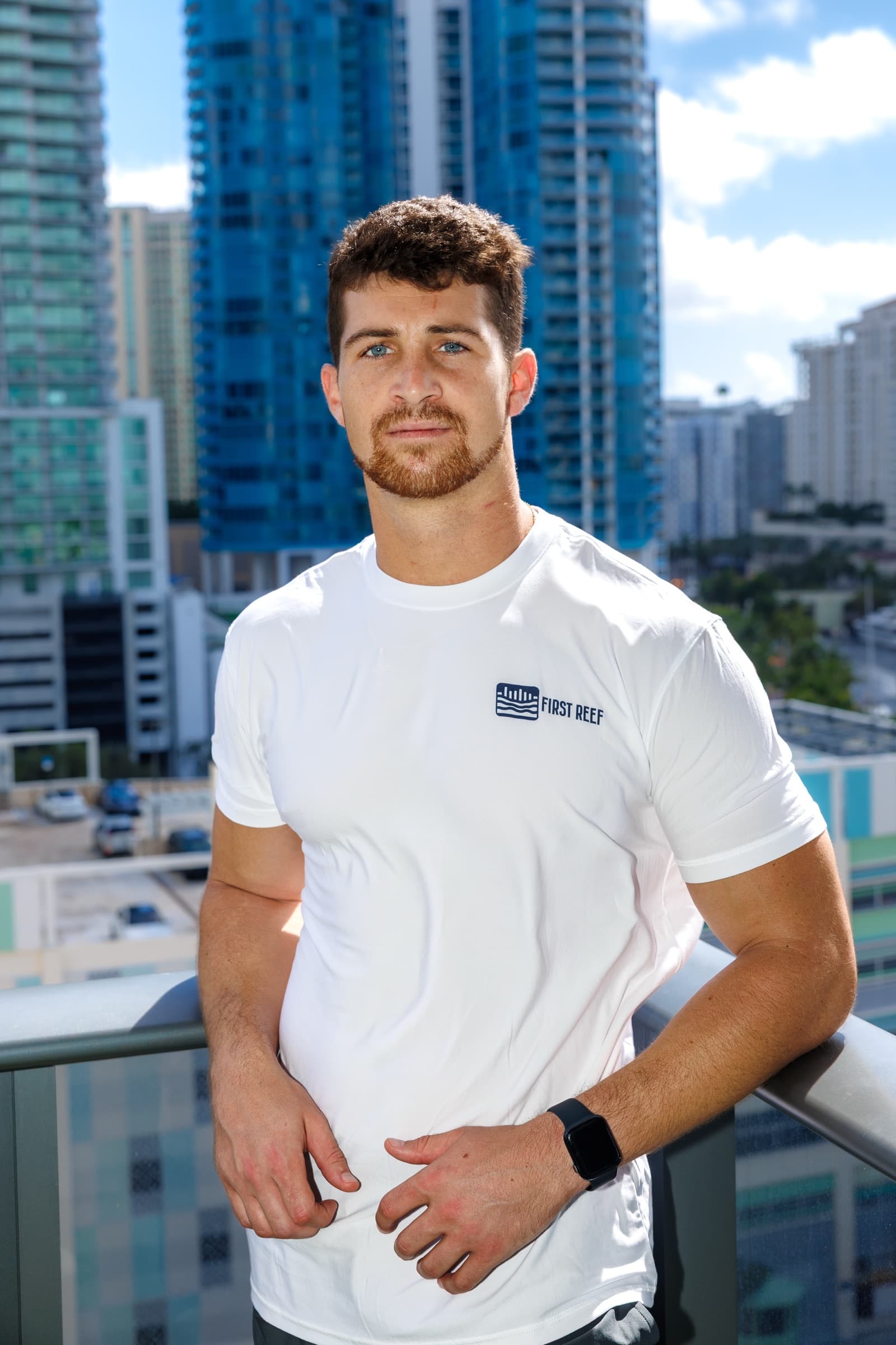 First Reef 'Earn Your Weekend' tee, front