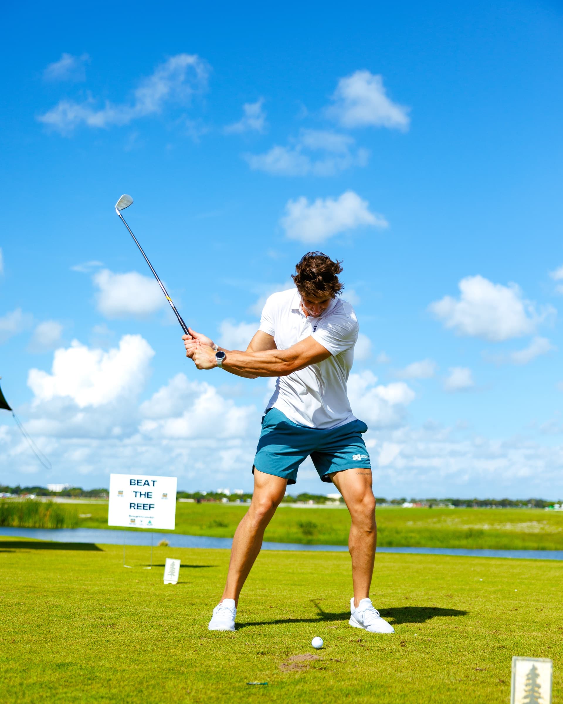 Charity golf
